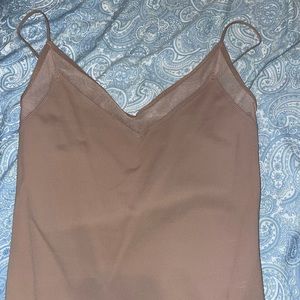 Abercrombie tan body suite